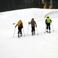 IMG_7071_In Mitterbach an der Erlauf • Trotz Regens Aufbruch zur Schitour Richtung Gemeindealpe, Terzer Haus (1626 m)